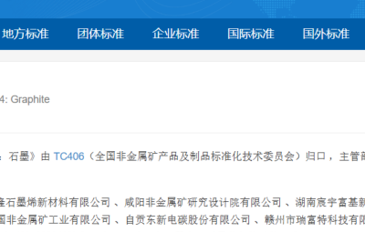 国标制定|起草石墨国家标准 尊龙中国官方网站以标准创新赋能产业高质量发展